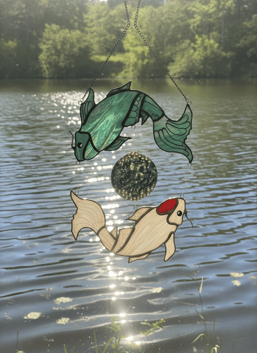 Кои. Стеклянный пруд